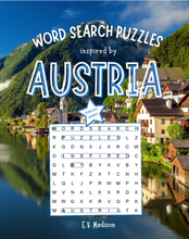 将图片加载到图库查看器,Word Search Puzzles Inspired by Austria