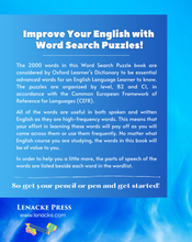 将图片加载到图库查看器,Word Search Puzzles with 2000 Advanced English Words