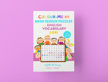将图片加载到图库查看器,Colour-Me-In Word Search Puzzles for English Vocabulary Fun! B1 Level