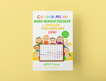 将图片加载到图库查看器,Colour-Me-In Word Search Puzzles for English Vocabulary Fun! C1 Level