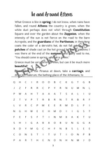 将图片加载到图库查看器,Travels in and Around Athens: Reading and Word Find Fun!