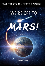 将图片加载到图库查看器,We're Off to Mars: Reading and Word Find Fun!