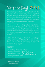 将图片加载到图库查看器,Rate the Day: A 90-Day Reflective Journal - Mint Green Edition