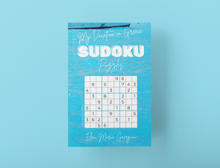 Load image into Gallery viewer, My Vacation in Greece SUDOKU Puzzles: Blue Water Edition
