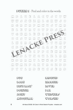 Load image into Gallery viewer, All About DOGS: 50 Color In Word Search Puzzles