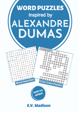 将图片加载到图库查看器,Word Puzzles Inspired by Alexandre Dumas