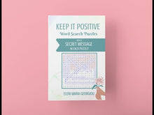在图库查看器中加载和播放视频,Keep it Positive: Word Search Puzzles with a  Secret Message in Each Puzzle