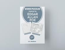 将图片加载到图库查看器,Word Puzzles Inspired by Edgar Allan Poe