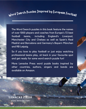 Load image into Gallery viewer, Word Search Puzzles Inspired by European Football
