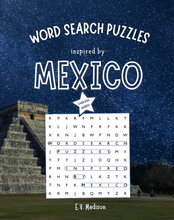 Charger l&#39;image dans la galerie, Word Search Puzzles Inspired by Mexico

