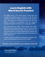 Load image into Gallery viewer, Word Search Puzzles with the Essential 3000 English Words
