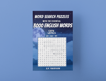 Lade das Bild in den Galerie-Viewer, Word Search Puzzles with the Essential 3000 English Words
