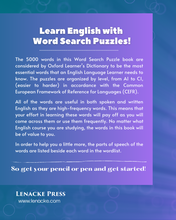 将图片加载到图库查看器，Word Search Puzzles with the Essential 5000 English Words
