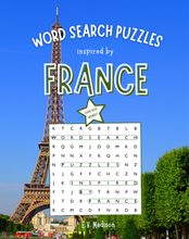 Load image into Gallery viewer, Word Search Puzzles Inspired by France
