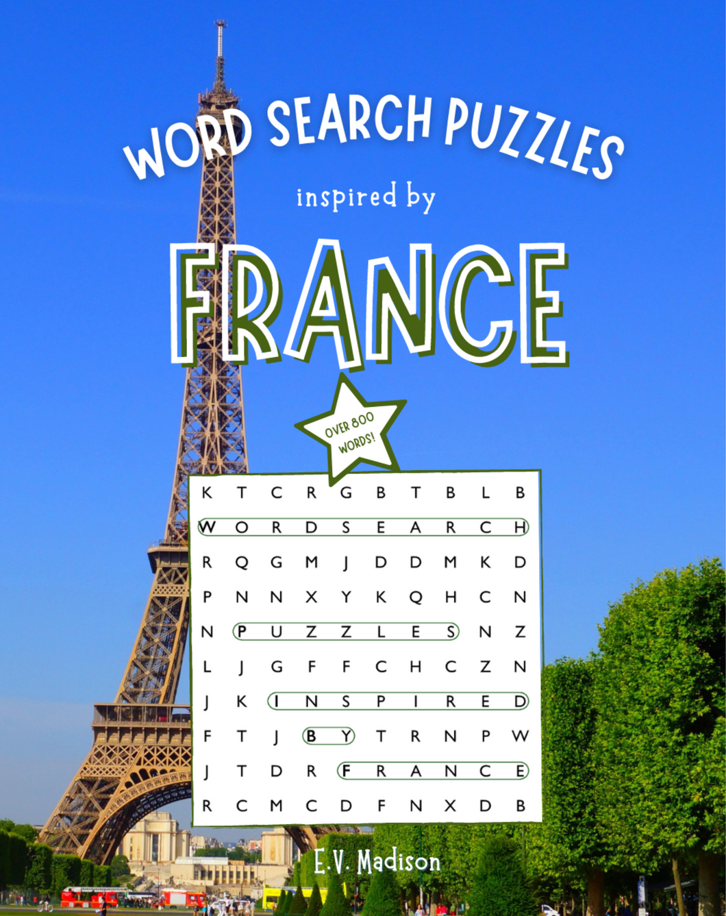 Word Search Puzzles Inspired by France