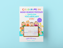 画像をギャラリービューアに読み込む, Colour-Me-In Word Search Puzzles for English Vocabulary Fun! B2 Level

