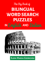 将图片加载到图库查看器，The Big Book of Bilingual Word Search Puzzles in English and Italian
