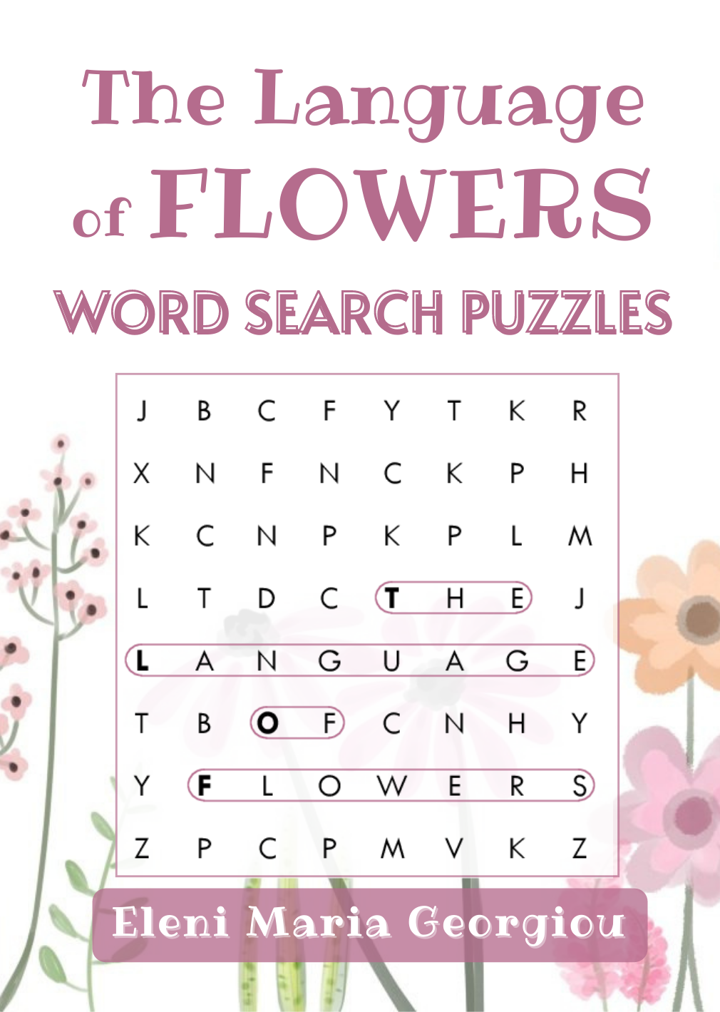 The Language of Flowers Word Search Puzzles