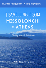 Φόρτωση εικόνας στο εργαλείο προβολής Συλλογής, Travelling from Messolonghi to Athens: Reading and Word Find Fun!
