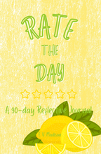 Load image into Gallery viewer, Rate the Day: A 90-Day Reflective Journal - Lemon Dream Edition
