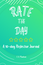Load image into Gallery viewer, Rate the Day: A 90-Day Reflective Journal - Spring Green Edition

