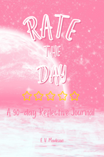 Load image into Gallery viewer, Rate the Day: A 90-Day Reflective Journal - Ultra Pink Edition
