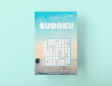 Load image into Gallery viewer, My Vacation in Greece SUDOKU Puzzles: Sunset Edition
