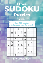 将图片加载到图库查看器，I Love Sudoku Puzzles - Book 1
