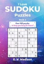 Charger l&#39;image dans la galerie, I Love Sudoku Puzzles - Book 2
