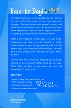 Lade das Bild in den Galerie-Viewer, Rate the Day: A 90-Day Reflective Journal - True Blue Edition

