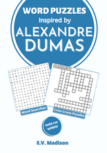 画像をギャラリービューアに読み込む, Word Puzzles Inspired by Alexandre Dumas

