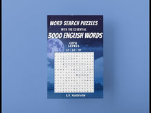 Charger et lire la vidéo dans la visionneuse de la Galerie, Word Search Puzzles with the Essential 3000 English Words
