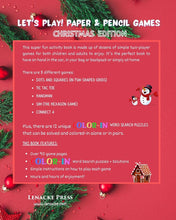 将图片加载到图库查看器，Let&#39;s Play! Paper and Pencil Games - Christmas Edition
